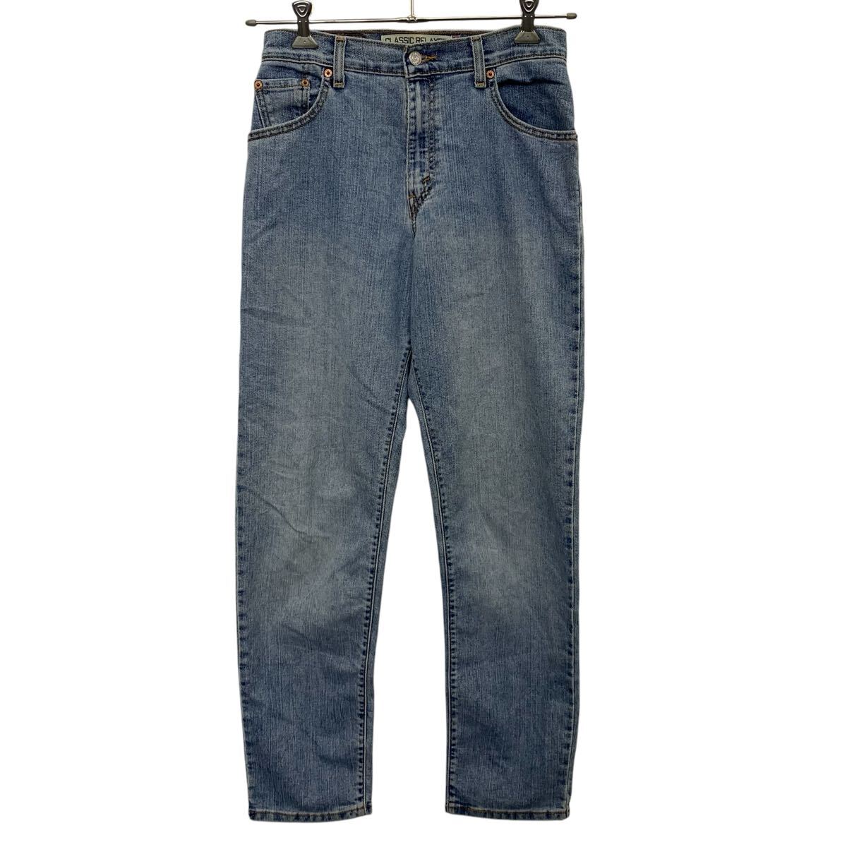 【中古】【古着】 Levi's 550 デニムパンツ M リーバイス ライトブルー カジュアル アメカジ 古着卸 アメリカ仕入 2504-9