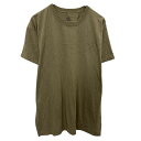 【中古】【古着】 無地Tシャツ S~ ベージュ系 プルオーバー シンプル カジュアル カットソー 古着卸 アメリカ仕入 a704-5224