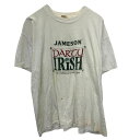 【中古】【古着】 SCREEENSTARS プリントTシャツ XL ホワイト スクリーンスターズ プルオーバー ビッグサイズ 90s 古着卸 アメリカ仕入 a704-5225