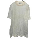 【中古】【古着】 無地Tシャツ 2XL ホワイト プルオーバー ビッグサイズ コットン シンプル カットソー 古着卸 アメリカ仕入 a704-5254