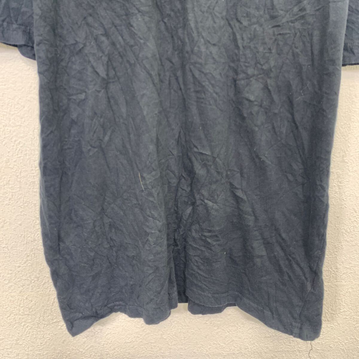 【中古】【古着】 NIKE ロゴTシャツ M ブラック ナイキ プルオーバー ビッグロゴ スポーティー カットソー 古着卸 アメリカ仕入 a704-5262