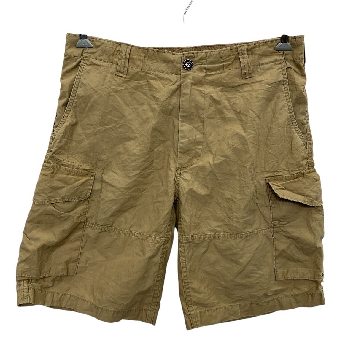 【中古】【古着】 POLO Ralph Lauren ハーフパンツ 32 L〜 ポロラルフローレン ベージュ系 タロンジップ カーゴパンツ 古着卸 アメリカ仕入 2504-320