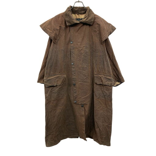 【中古】【古着】 Barbour オイルドコート Mサイズ位 表記サイズMEDIUM バブアー 2000年代 STOCKMAN COAT ブラウン 古着卸 アメリカ仕入 a704-5488 【中古】【古着】 Barbour オイルドコート Mサイズ位 表記サイズMEDIUM バブアー 2000年代 STOCKMAN COAT ブラウン 古着卸 アメリカ仕入 a704-5488