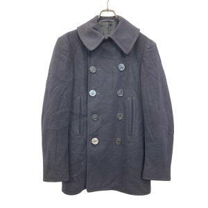 【中古】【古着】 ミリタリー ピーコート Sサイズ位 表記サイズ36 40年代 米軍実品 U.S.NAVY 海軍 10ボタン ネイビー 古着卸 アメリカ仕入 a704-5561