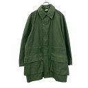 【中古】【古着】 ユーロ ミリタリー ジャケット Lサイズ位 スウェーデン軍 M59コート カーキ 古着卸 アメリカ仕入 a704-5616