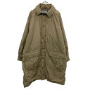 【中古】【古着】 L.L.Bean ストームコート L~ ベージュ エルエルビーン ジップアップ ダブルジップ 80s 80年代 裏地付き 古着卸 アメリカ仕入 a704-5651
