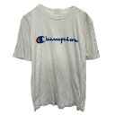 【中古】【古着】 Champion プリントTシャツ XL キッズ 160~ ホワイト チャンピオン プルオーバー カットソー 古着卸 アメリカ仕入 a704-5719