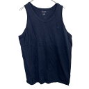 【中古】【古着】 Champion ロゴTシャツ XL ネイビー チャンピオン プルオーバー タンクトップ シンプル スポーティー 古着卸 アメリカ仕入 a704-5720