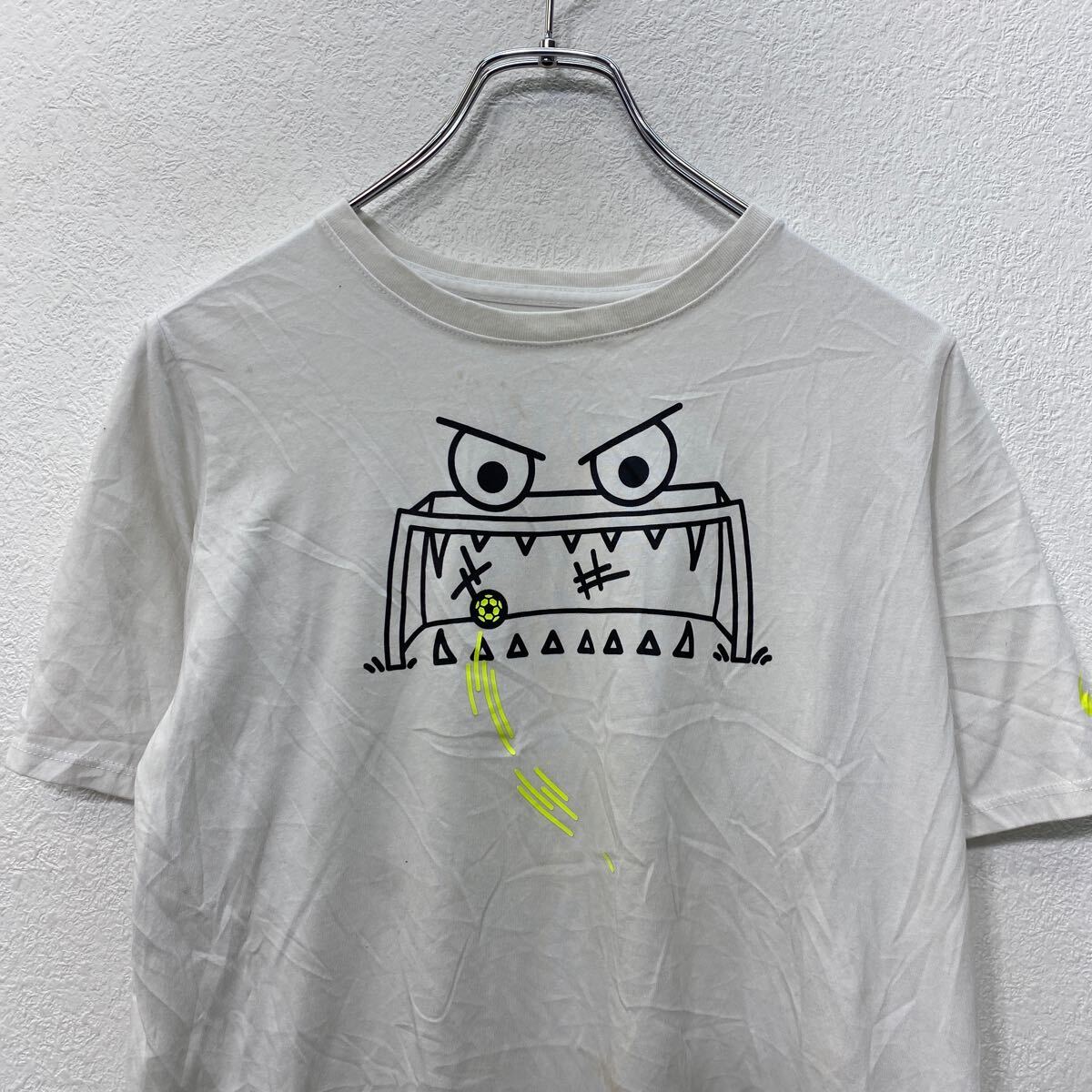 【中古】【古着】 NIKE 半袖 プリントTシャツ キッズ XL 160位 ホワイト ナイキ サ...