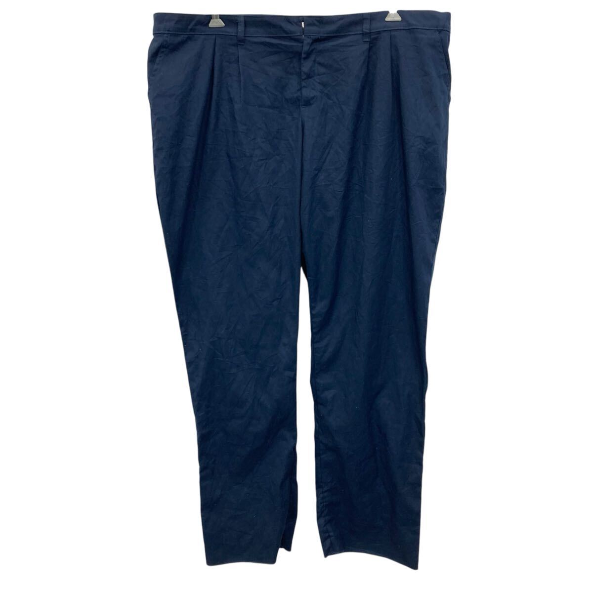【中古】【古着】 Dickies ワークパンツ W47 ビッグサイズ ネイビー 古着卸 アメリカ仕入 2504-339