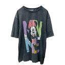 【中古】【古着】 LCW CASUAL Disney 半袖 キャラクター プリントTシャツ レディース S グレー系 ディズニー ミニー 古着卸 アメリカ仕入 a704-5904