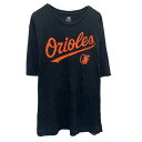 【中古】【古着】 GEHUIHE プリントTシャツ 2XL ブラック オレンジ プルオーバー ビッグサイズ スポーティー カットソー 古着卸 アメリカ仕入 a704-5915