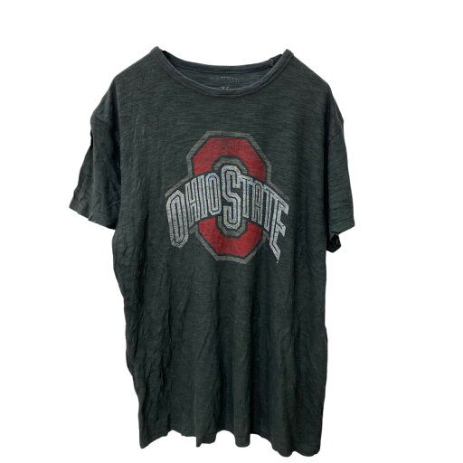 【中古】【古着】 半袖 プリントTシャツ S ダークグレー OHIO 古着卸 アメリカ仕入 a704-6036 【中古】【古着】 半袖 プリントTシャツ S ダークグレー OHIO 古着卸 アメリカ仕入 a704-6036
