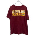 【中古】【古着】 majestic 半袖 プリントTシャツ L えんじ色 マジェスティック プルオーバー 背番号 NBA 古着卸 アメリカ仕入 a704-6052