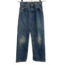 【中古】【古着】 Levi's デニムパンツ キッズ 140~ ブルー リーバイス ジップアップ カジュアル アメカジ ジーンズ 古着卸 アメリカ仕入 2504-367