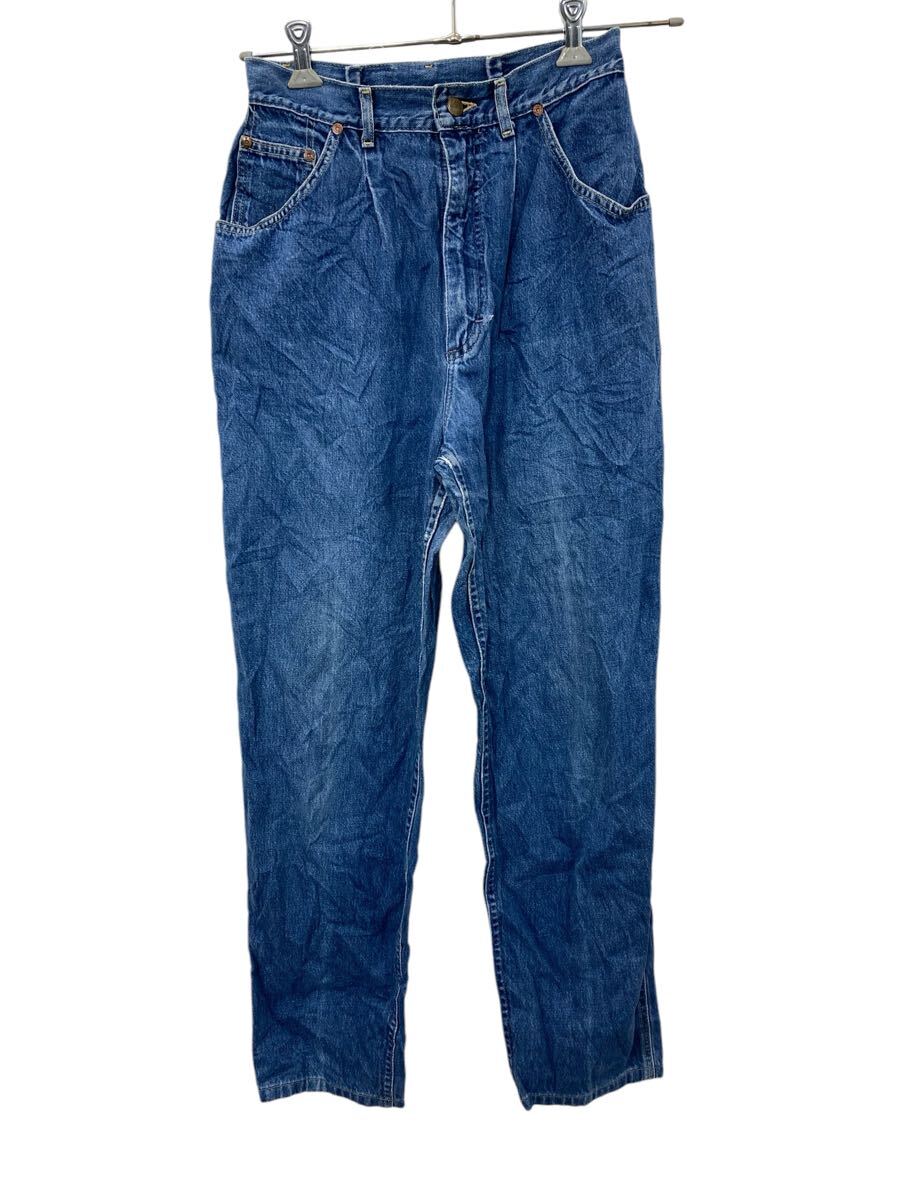 【中古】【古着】 Lee デニムパンツ S〜 ブルー リー ジップアップ レディース アメカジ ジーンズ カジュアル 古着卸 アメリカ仕入 2505-83