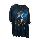 【中古】【古着】 MARVEL 半袖 Tシャツ XL ブラック マーベル プルオーバー アメコミ 古着卸 アメリカ仕入 a704-6064