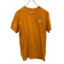 【中古】【古着】 NIKE 半袖 ロゴTシャツ オレンジ S ナイキ プルオーバー スポーティー 古着卸 アメリカ仕入 a704-6074