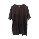 【中古】【古着】 UT 半袖 無地Tシャツ 2XL ブラウン ユーティー プルオーバー ビッグサイズ カットソー 古着卸 アメリカ仕入 a704-6118