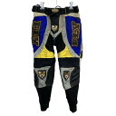【中古】【古着】 FLY モトクロスパンツ 24 キッズ 140~ ブラック ブルー マルチカラー レーシングパンツ ジュニアサイズ 古着卸 アメリカ仕入 2505-166