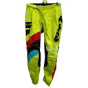 【中古】【古着】 モトクロスパンツ キッズ 140~ イエロー系 マルチカラー イージーパンツ レーシングパンツ スポーティー 古着卸 アメリカ仕入 2505-167