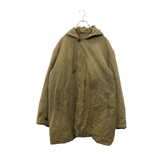 【中古】【古着】 ユーロロングコート Mサイズ位 ボアライナー カーキ 古着卸 アメリカ仕入 a705-5054 【中古】【古着】 ユーロロングコート Mサイズ位 ボアライナー カーキ 古着卸 アメリカ仕入 a705-5054