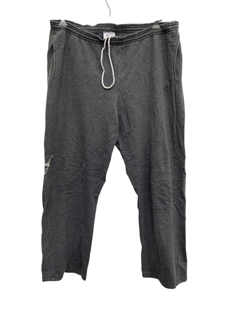 【中古】【古着】 Champion スウェットパンツ XL グレー チャンピオン ウエストゴム 裏起毛 ワンポイントロゴ 古着卸 アメリカ仕入 2505-223(4)
