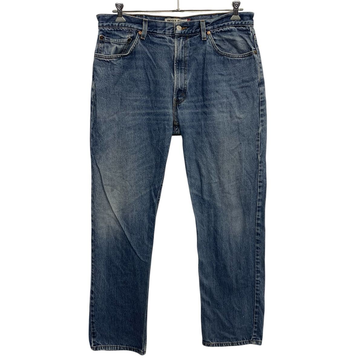 Rakuten - 【中古】【古着】 Levi's 505 デニムパンツ W38 インディゴブルー リーバイス ジップアップ ビッグサイズ アメカジ ジーンズ 古着卸 アメリカ仕入 2505-349