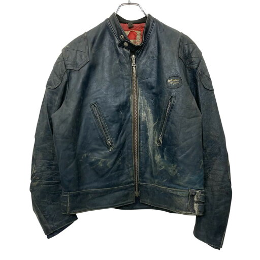 【中古】【古着】 Lewis Leathers ライダースジャケット Lサイズ ネイビー ルイスレザー ファントム 70's 英国製 古着卸 アメリカ仕入 a705-5435 【中古】【古着】 Lewis Leathers ライダースジャケット Lサイズ ネイビー ルイスレザー ファントム 70's 英国製 古着卸 アメリカ仕入 a705-5435