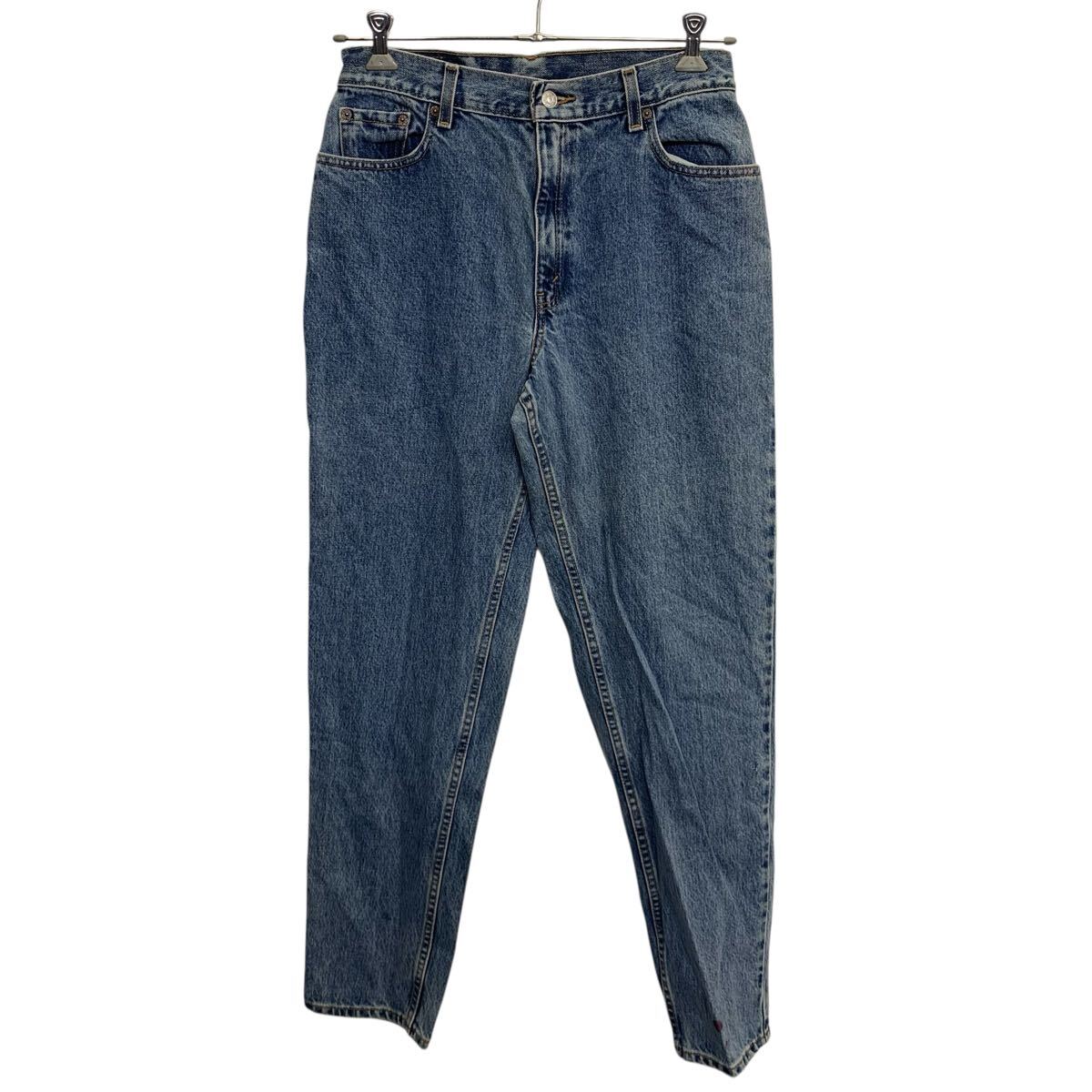 【中古】【古着】 Levi's 550 デニムパンツ L ブルー リーバイス ジップアップ メキシコ製 カジュアル アメカジ ジーンズ 古着卸 アメ..