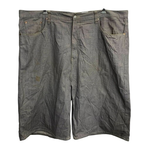 【中古】【古着】 ショートパンツ W50 グレー系 ジップアップ ビッグサイズ デニムパンツ デニムショーツ ショーツ ストリート 古着卸 アメリカ仕入 2505-804 【中古】【古着】 ショートパンツ W50 グレー系 ジップアップ ビッグサイズ デニムパンツ デニムショーツ ショーツ ストリート 古着卸 アメリカ仕入 2505-804