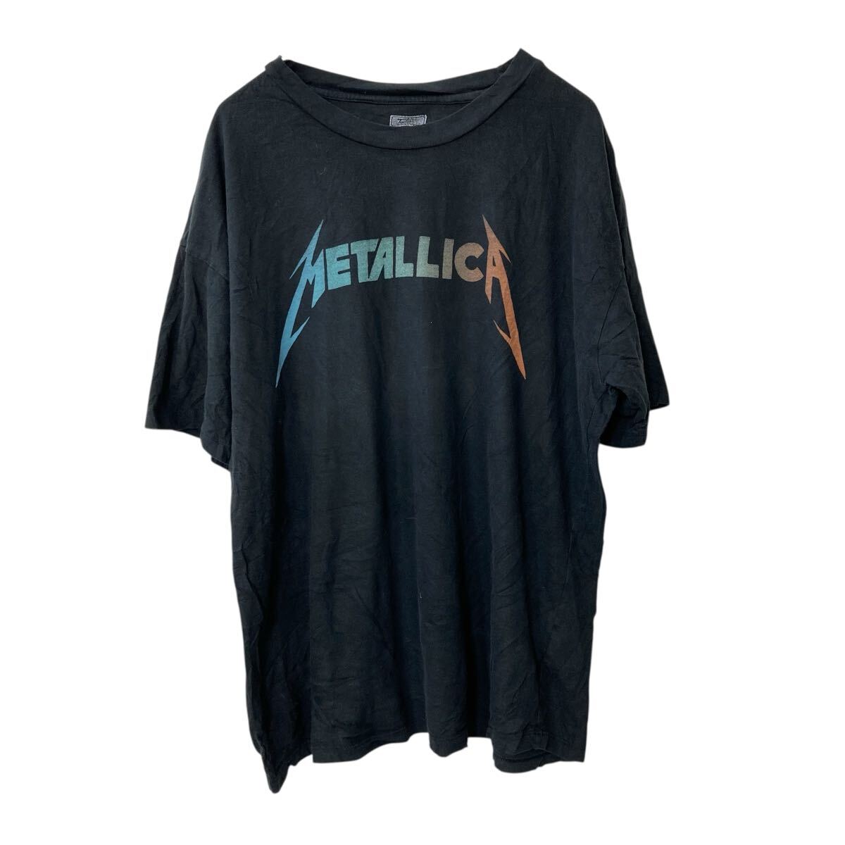 【中古】【古着】 半袖 プリントTシャツ S ブラック プルオーバー メタリカ メタル ロック バンドTシャツ 古着卸 アメリカ仕入 a705-6606