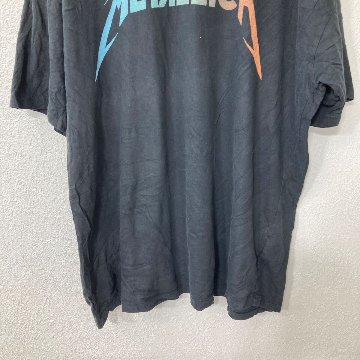 【中古】【古着】 半袖 プリントTシャツ S ブラック プルオーバー メタリカ メタル ロック バンドTシャツ 古着卸 アメリカ仕入 a705-6606