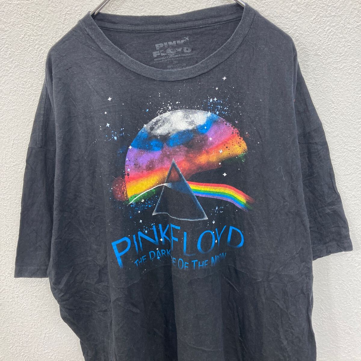 【中古】【古着】 Pink Floyd 半袖プリントTシャツ 2XL ブラック ピンクフロイド プルオーバー バンド ロック アーティスト 古着卸 アメリカ仕入 a705-6702