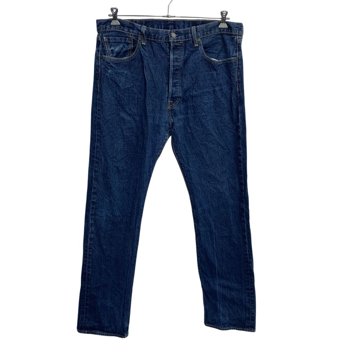 【中古】【古着】 Levi's 501 デニムパンツ W38 インディゴブルー リーバイス ボタンフライ ビッグサイズ カジュアル ジーンズ 古着卸 アメリカ仕入 2506-23