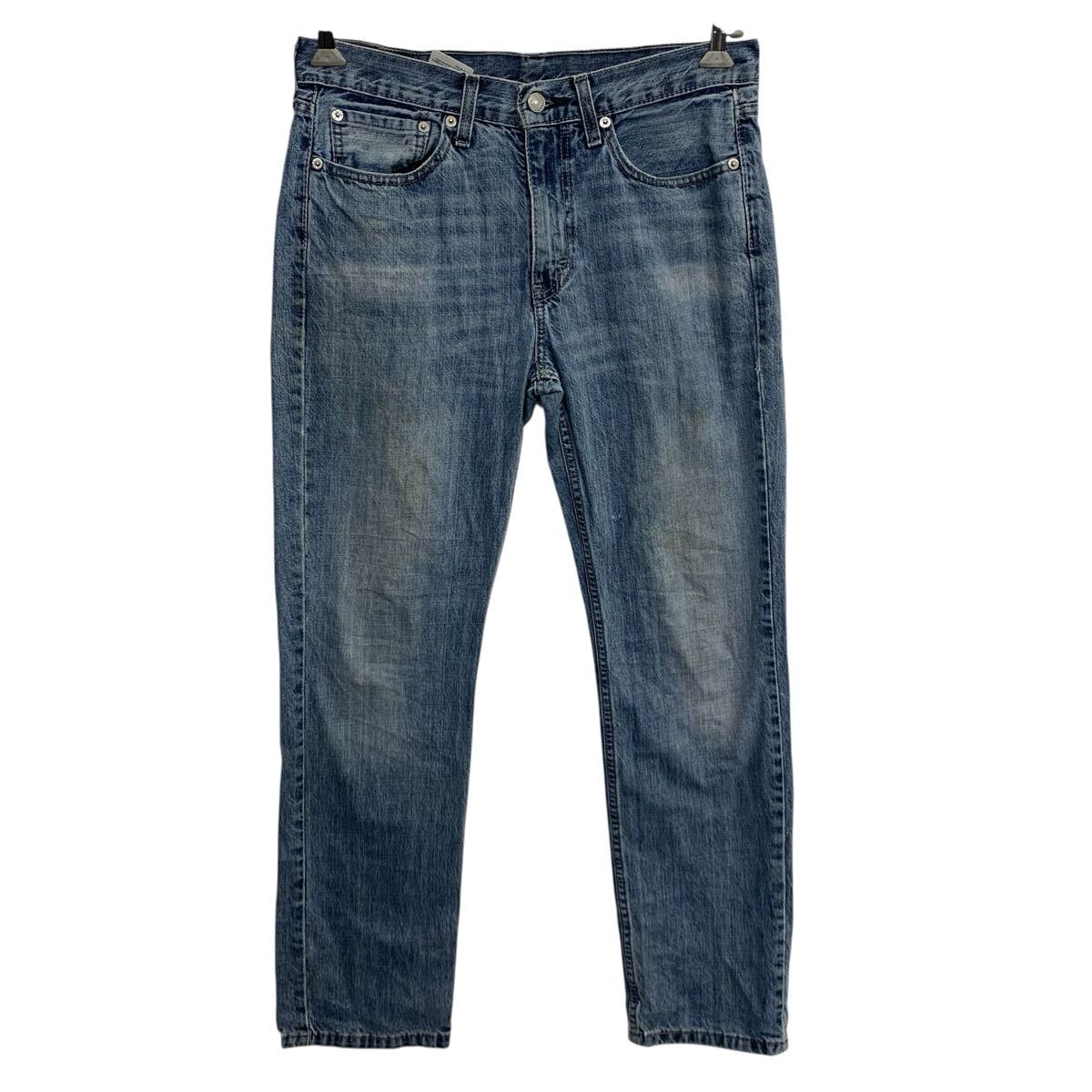 【中古】【古着】 Levi's 514 デニムパンツ W31 ブルー リーバイス ジップアップ メキシコ製 カジュアル アメカジ ジーンズ 古着卸 アメリカ仕入 2506-26