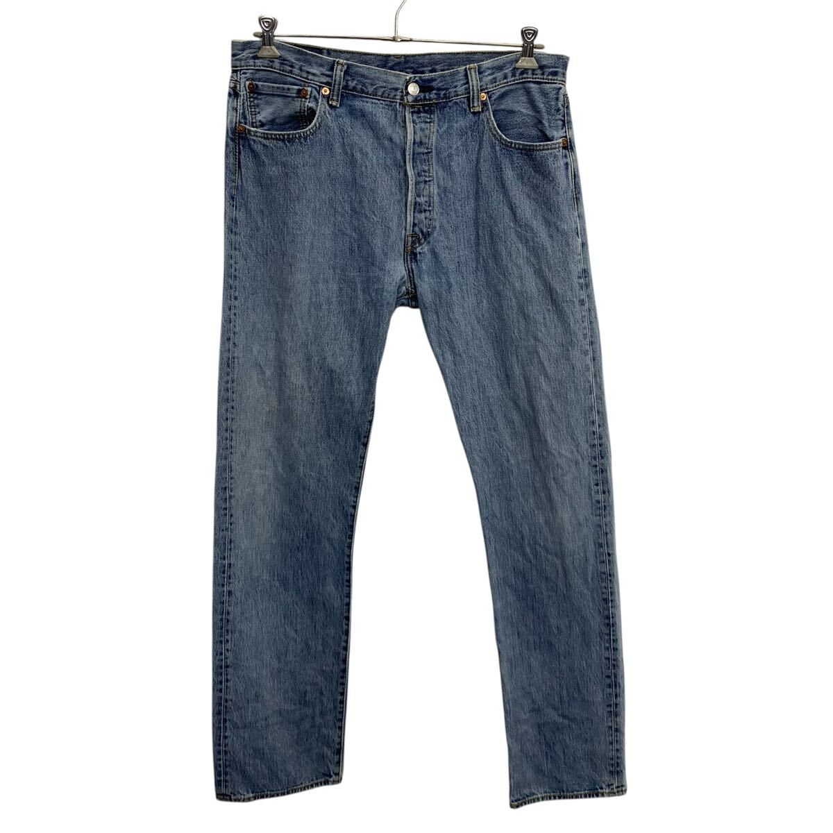 【中古】【古着】 Levi's 501 デニムパンツ W36 ブルー リーバイス ボタンフライ カジュアル アメカジ ジーンズ 古着卸 アメリカ仕入 2506-52