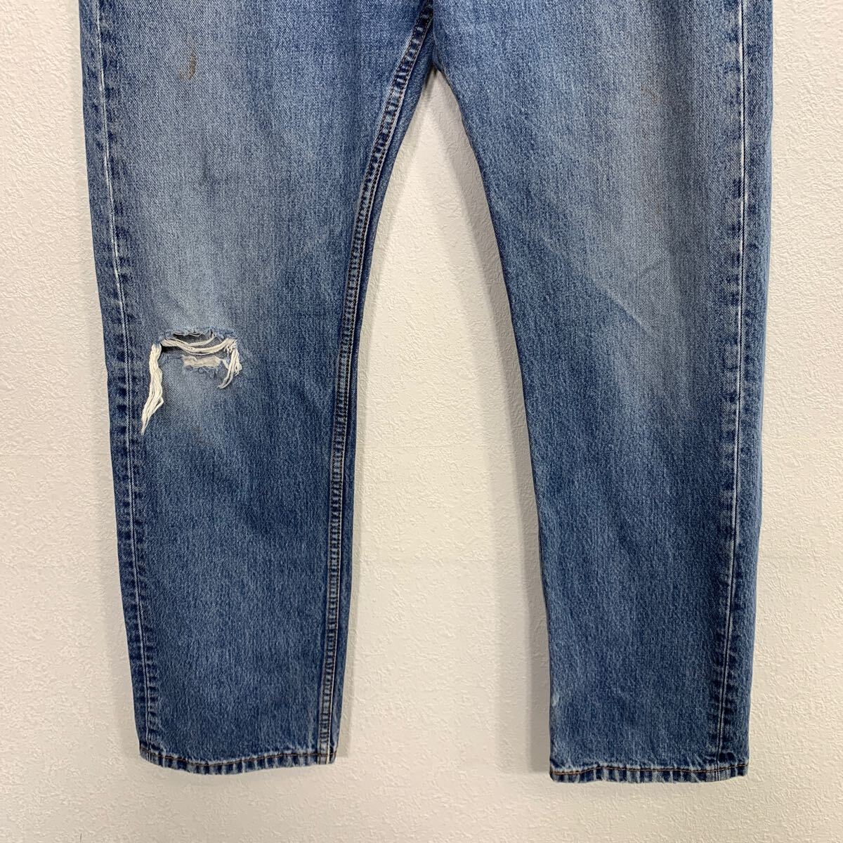 【中古】【古着】 Levi's 505 デニムパンツ W36 ブルー リーバイス ジップアップ カジュアル アメカジ ジーンズ 古着卸 アメリカ仕入 2506-55