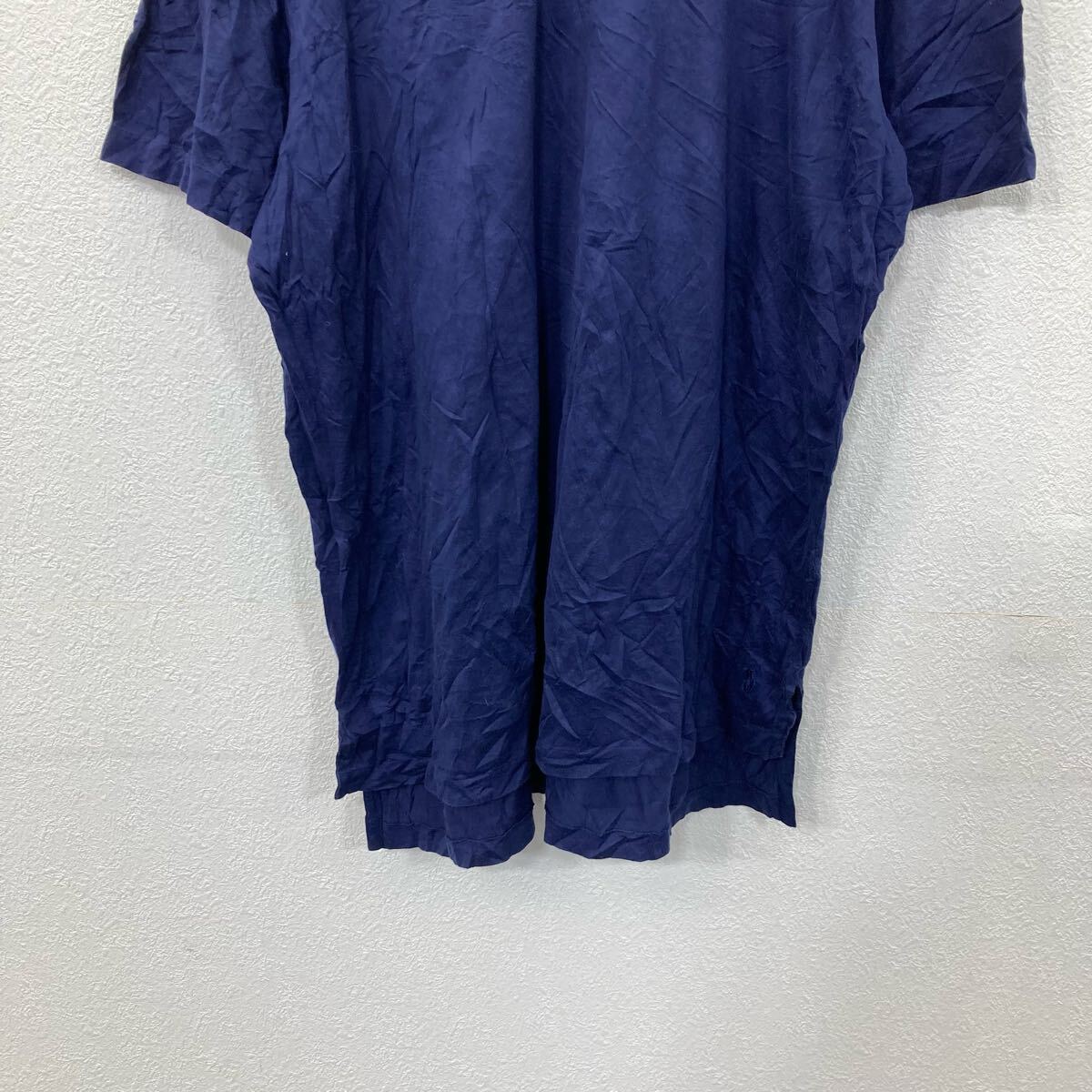 【中古】【古着】 Polo Ralph Lauren 半袖 ポロシャツ XL ネイビー ポロラルフロー...