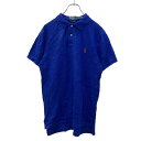 【中古】【古着】 Polo Ralph Lauren 半袖 ポロシャツ レディースM ブルー ポロラルフローレン ポニーロゴ 古着卸 アメリカ仕入 a706-5144