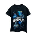【中古】【古着】 半袖 プリントTシャツ S ブラック プルオーバー ヒップホップ ラップT ウエストコースト 古着卸 アメリカ仕入 a706-5148