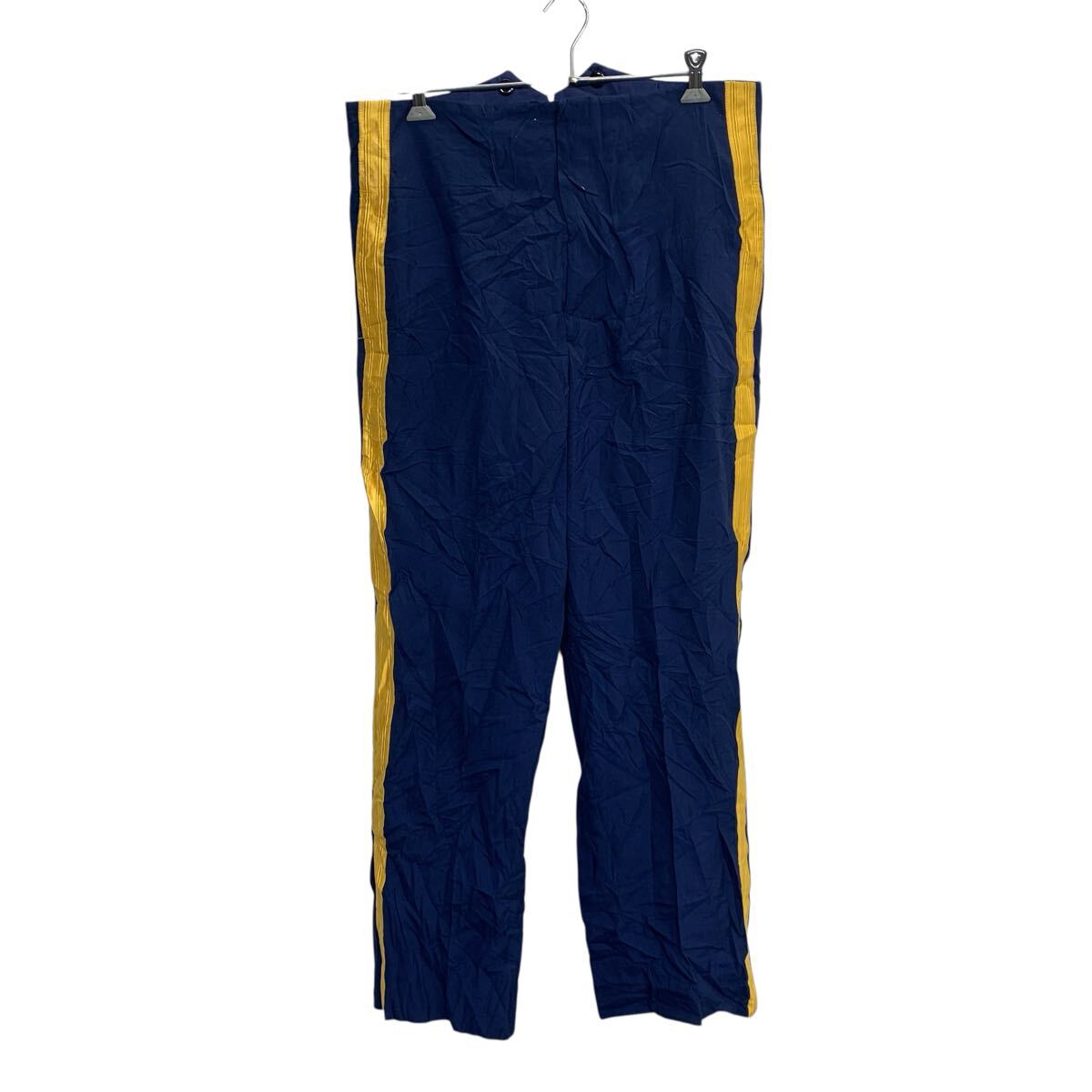 【中古】【古着】 PATRIOT イージーパンツ M〜L ネイビー イエロー パットリオット 古着卸 アメリカ仕入 2506-110