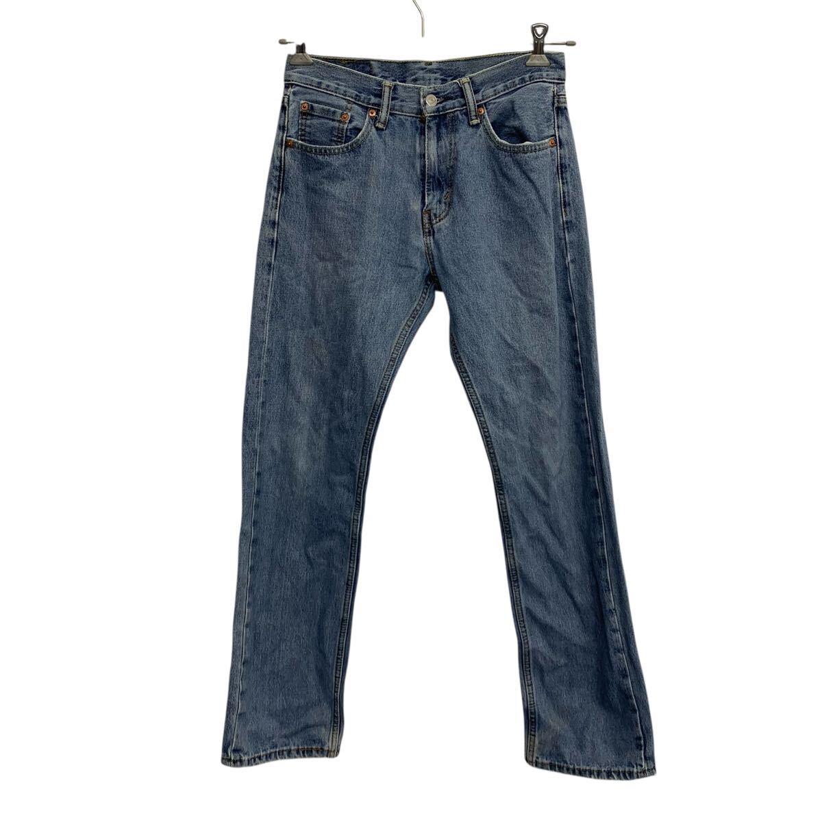 【中古】【古着】 Levi's 505 デニムパンツ W29 ライトブルー リーバイス ジップアップ アメカジ ジーンズ 古着卸 アメリカ仕入 2506-116