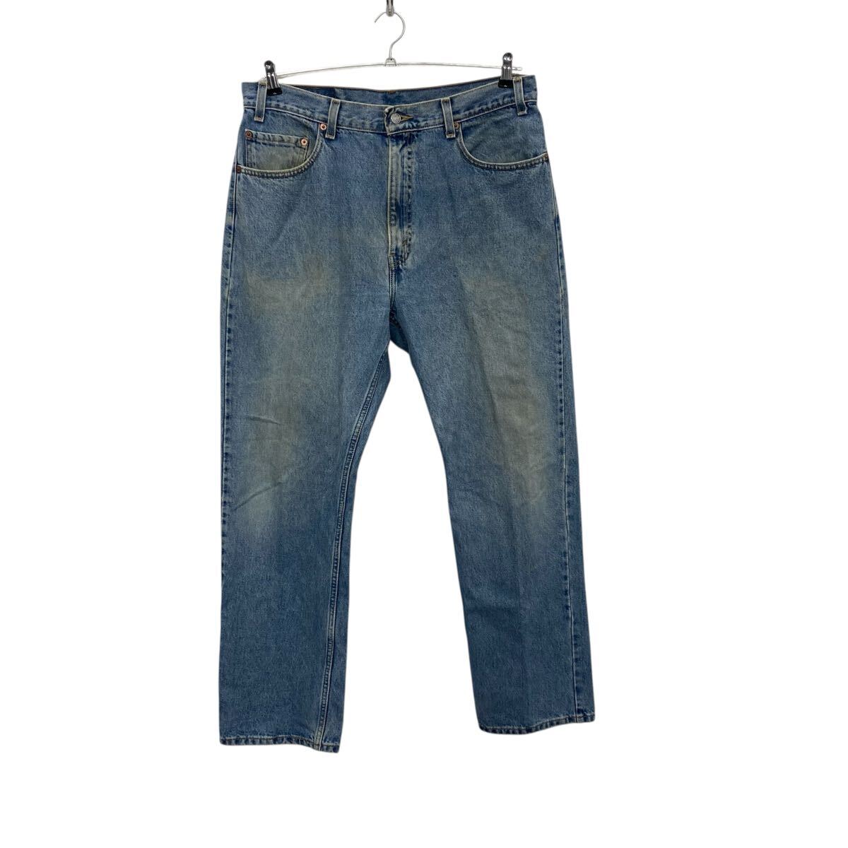 【中古】【古着】 Levi's 505 デニムパンツ W36 ブルー リーバイス ジップアップ カジュアル アメカジ ジーンズ 古着卸 アメリカ仕入 2506-121