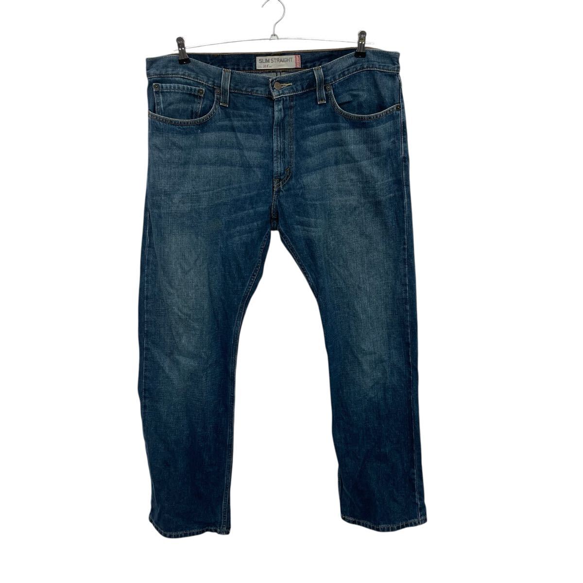 【中古】【古着】 Levi's 514 デニムパンツ W38 ブルー リーバイス ジップアップ カジュアル アメカジ ジーンズ 古着卸 アメリカ仕入 2506-145