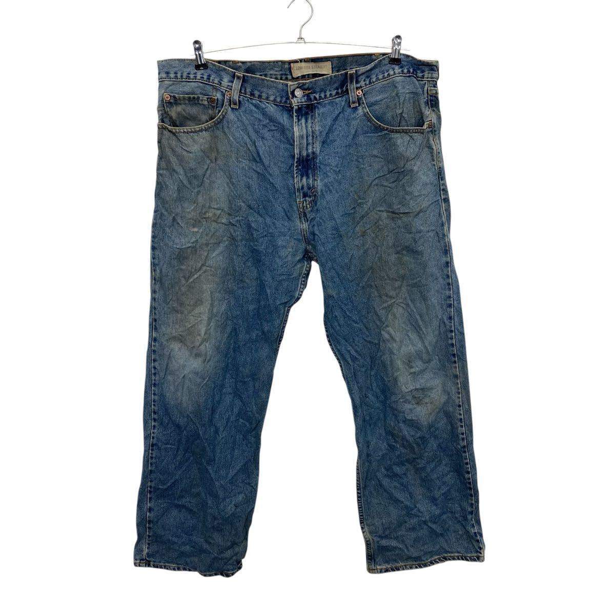 【中古】【古着】 Levi's 529 デニムパンツ W40 ブルー リーバイス メキシコ製 ジップアップ カジュアル アメカジ ジーンズ 古着卸 アメリカ仕入 2506-155