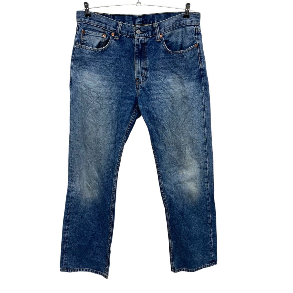 【中古】【古着】 Levi's 559 デニムパンツ W34 ブルー リーバイス ジップアップ カジュアル アメカジ ジーンズ 古着卸 アメリカ仕入 2506-173