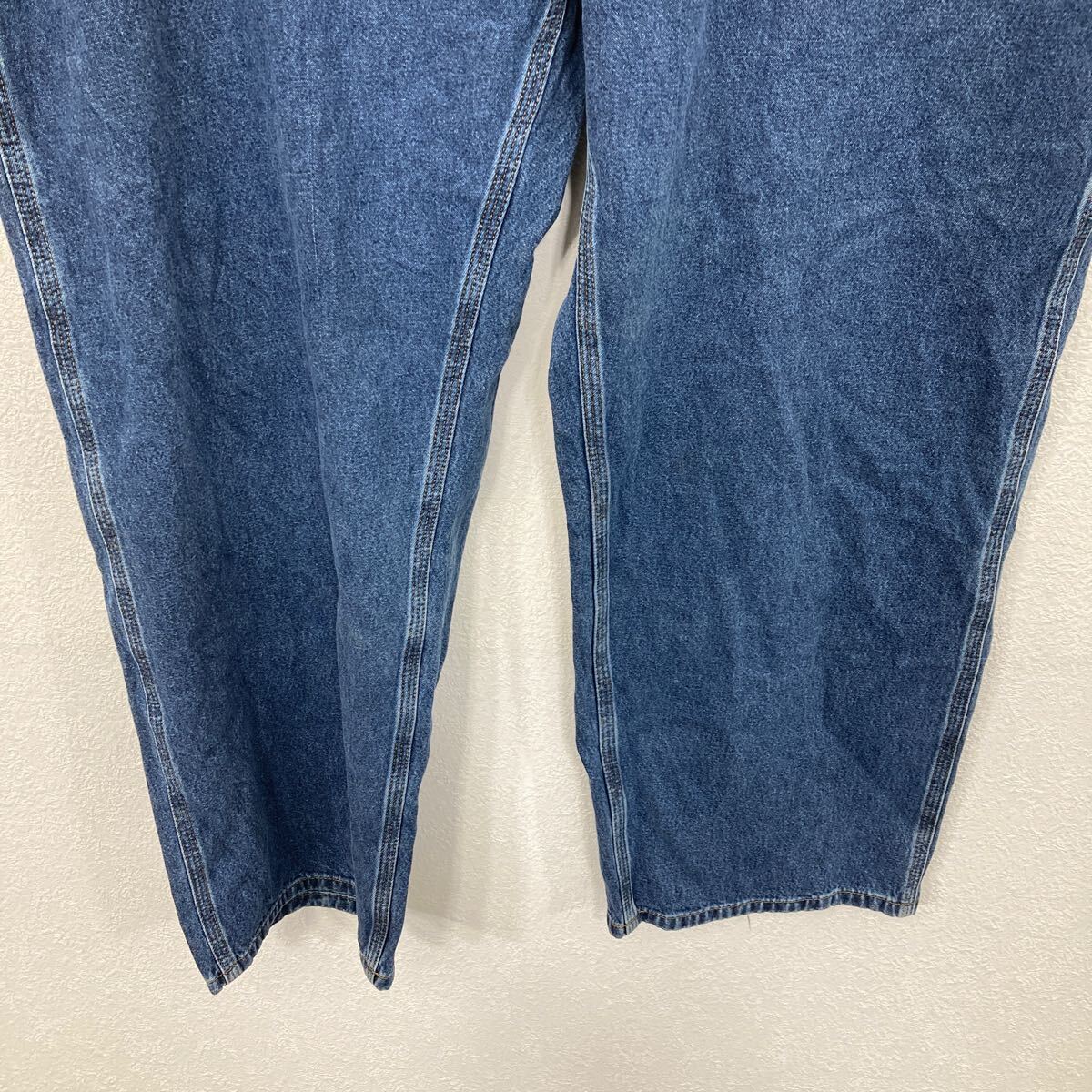 【中古】【古着】 Carhartt デニムパンツ W44 ブルー カーハート ジップアップ ペインター メキシコ製 カジュアル アメカジ 古着卸 アメリカ仕入 2506-180