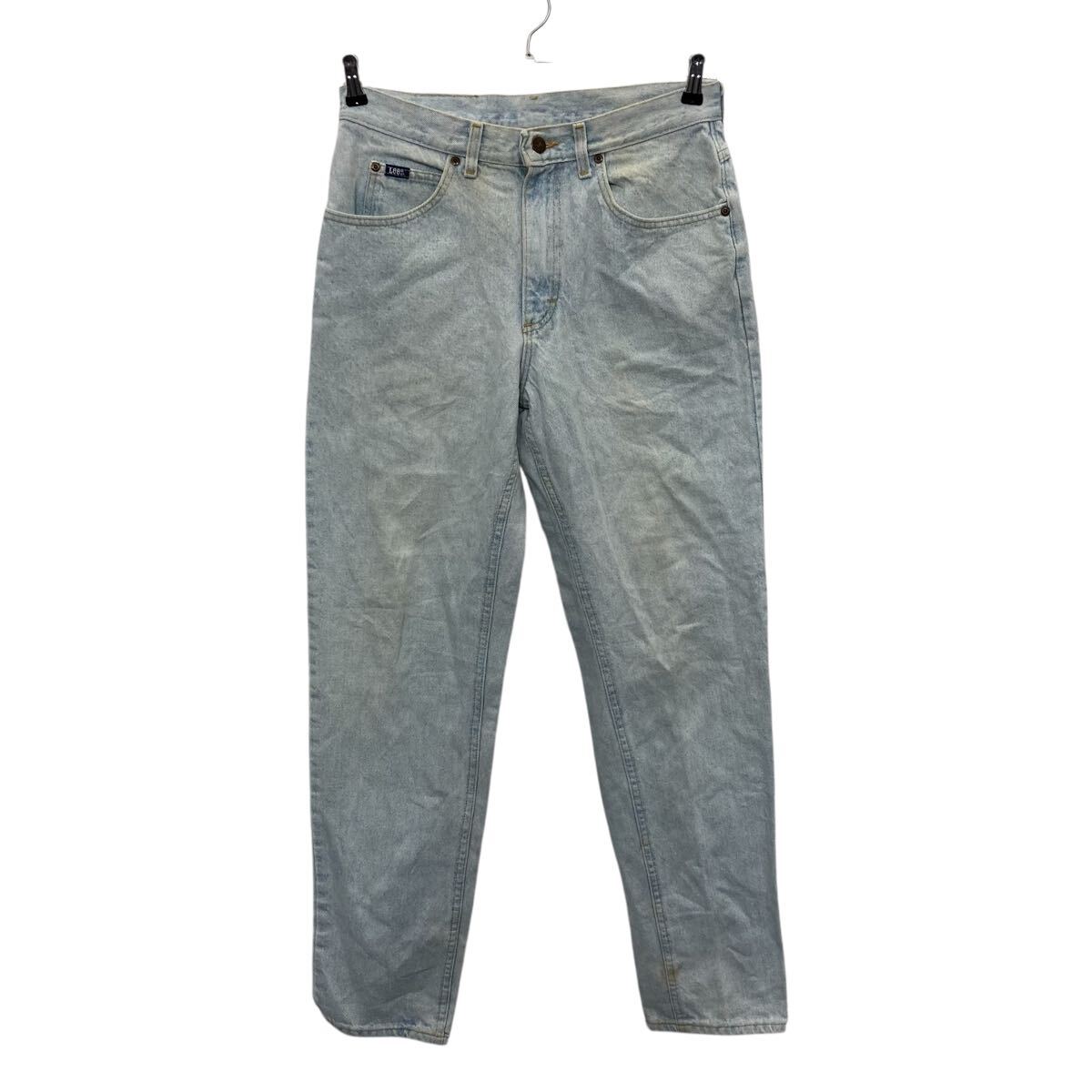 【中古】【古着】 Lee デニムパンツ W32 サックス リー ジップアップ アメリカ製 カジュアル アメカジ ジーンズ 古着卸 アメリカ仕入 2506-192