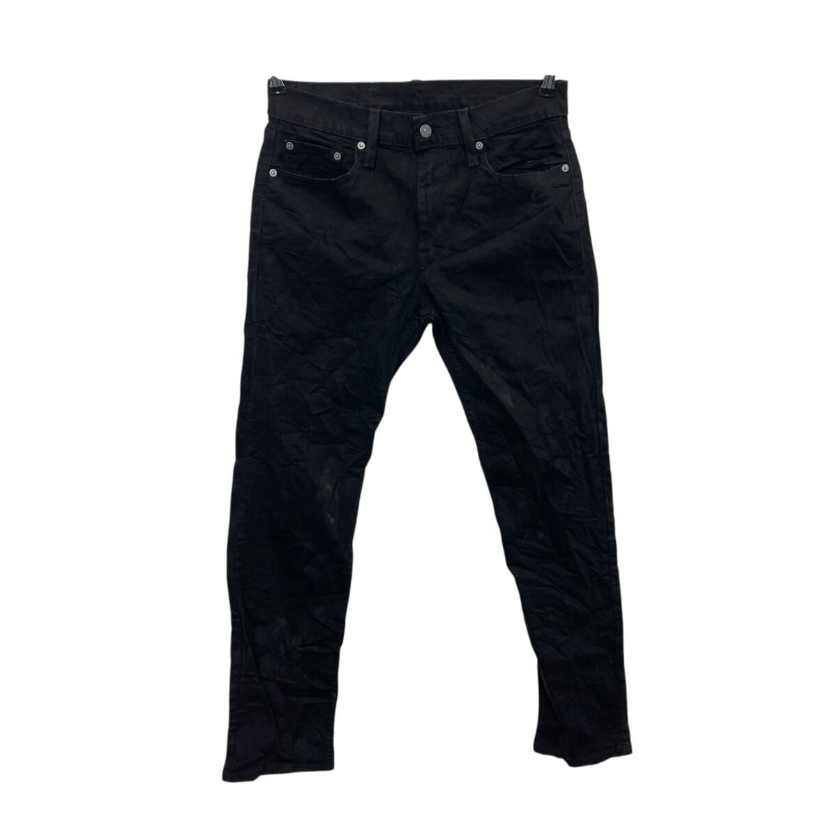 【中古】【古着】 Levi's 502 デニムパンツ W30 ブラック リーバイス ジップアップ カジュアル アメカジ ジーンズ 古着卸 アメリカ仕入 2506-198